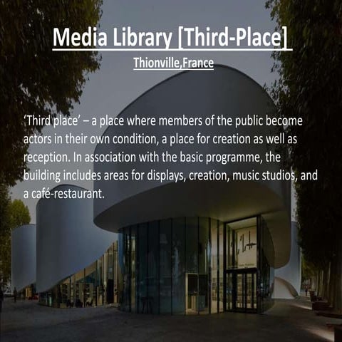 Media Library [Third-Place] in Thionville / Dominique Coulon & associés