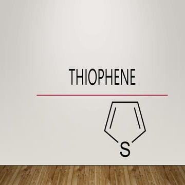 THIOPHENE.ppt