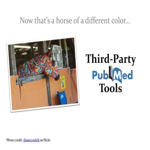 MLA CE Course: Third-Party PubMed Tools