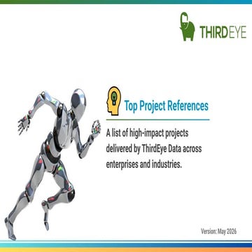 ThirdEye Data's Advanced AI & Data Analytics Project Portfolio | PDF