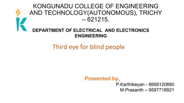 Third Eye for blind.pptx