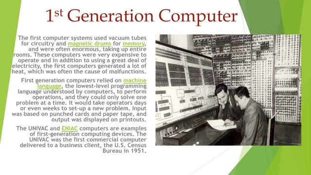 Third Generation of Computers