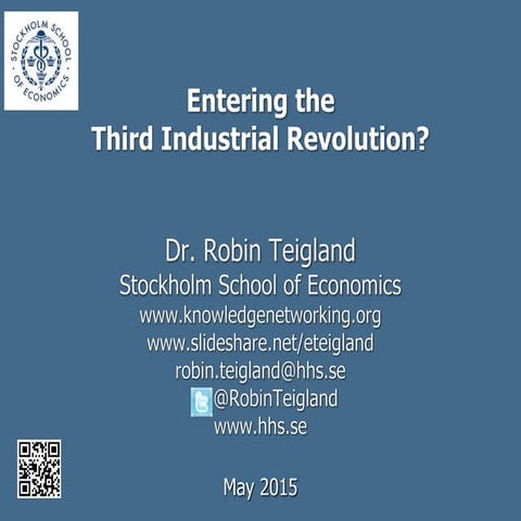 Third Industrial Revolution for Nordic Financial Unions
