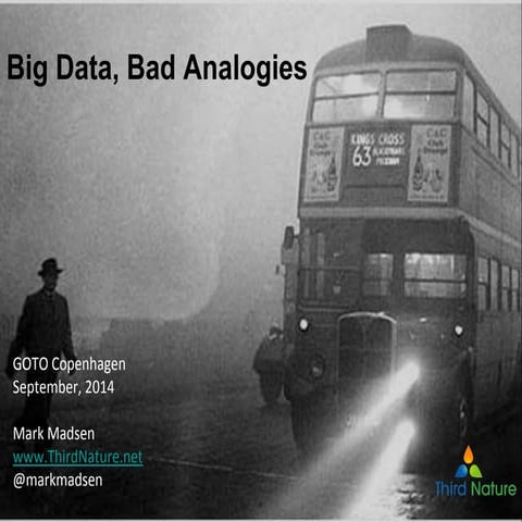 Big Data and Bad Analogies