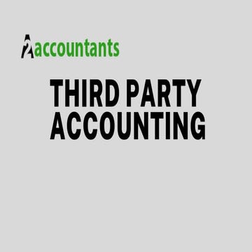 Third Party Accounting