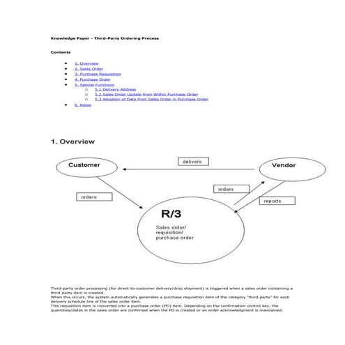 Third party knowledge paper