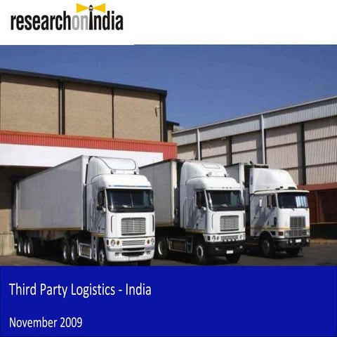 Third Party Logistics - India - Sample