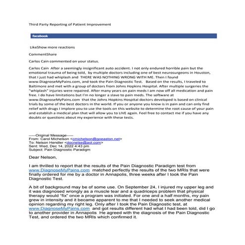 Third Party Reporting of Patient Improvement.docx