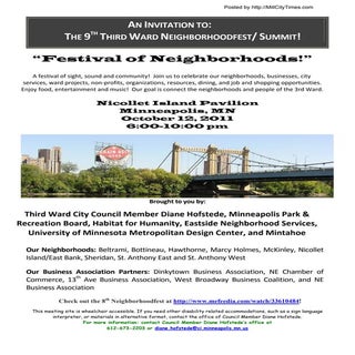 Third Ward NeighborhoodFest 2011