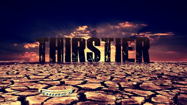 Thirstier - Time is short. We are running out. #drought #California #SaoPaulo...