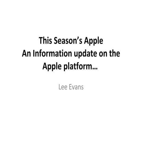 This seasons-apple