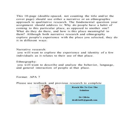 This 10 page (double-spaced, not counting the title andor the cover