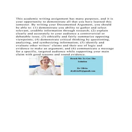 This academic writing assignment has many purposes, and it is your.docx