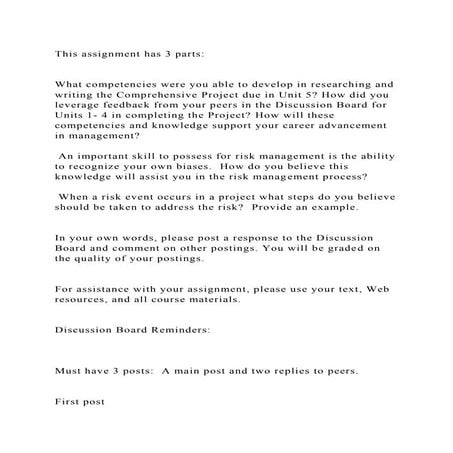 This assignment has 3 parts What competencies were you able t.docx