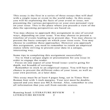 Article critiques sample essay | PDF