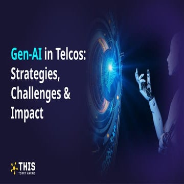 Gen-AI in Telcos: Strategies, Challenges & Impact