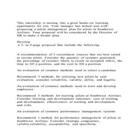 This internship is turning into a great hands on learning opport | PDF