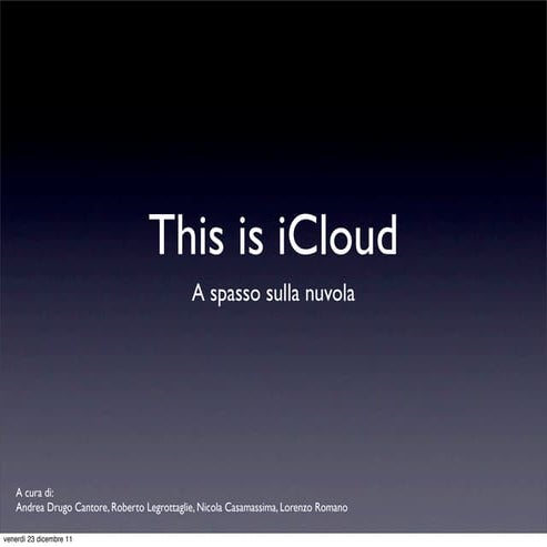 This is i cloud