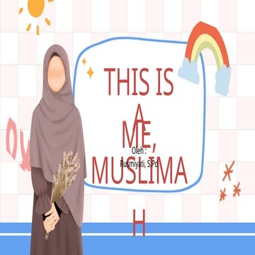 Empowering Muslimah: Embracing Faith, Character, and Identity | PPTX