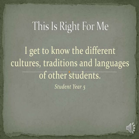 This is right for me | PPT