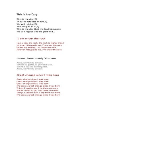 This is the day | PDF