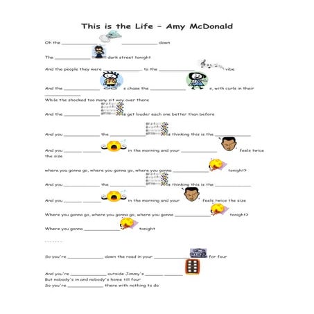 This is the life – Amy Mcdonald