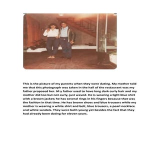 This is the picture of my parents w...