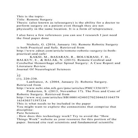 This is the topic-Title Remote SurgeryThesis (also known as te.docx