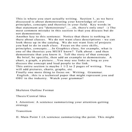 This is where you start actually writing.  Section 1, as we have d.docx