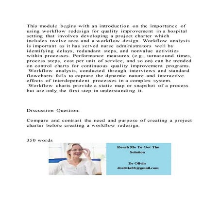 This module begins with an introduction on the importance of using w