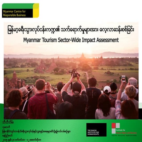 Main findings from MCRB's Sector-Wide Impact Assessment on Tourism