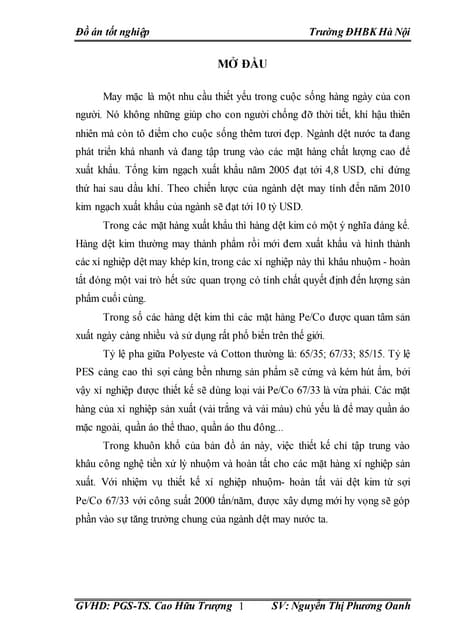 Thiết kế qui trình công nghệ tiền x...