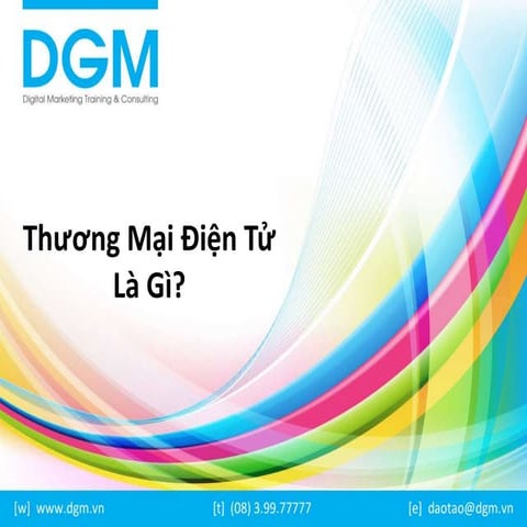 Thương mại điện tử là gì