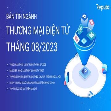 Báo cáo thương mại điện tử 08/2023 từ worldline technology