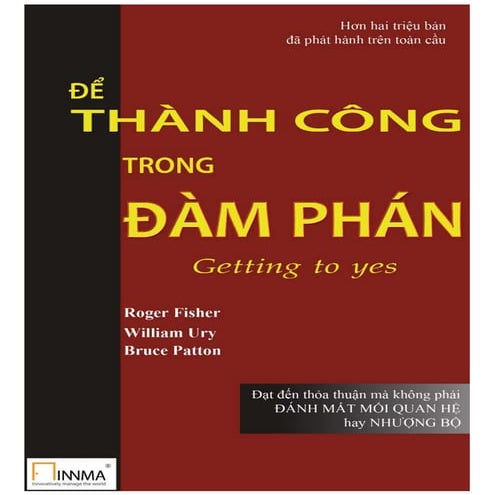 Để thành công trong đàm phán