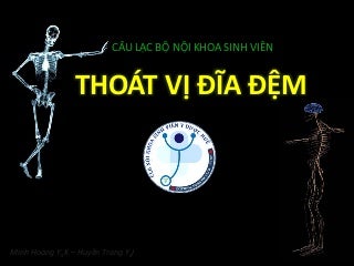 Thoát vị đĩa đệm Thoát vị đĩa đệm