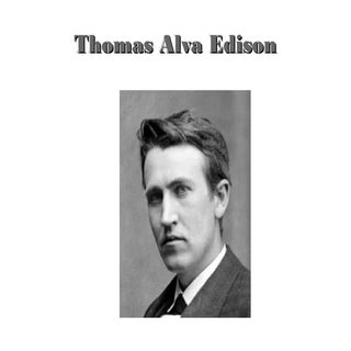 Thomas alva edison