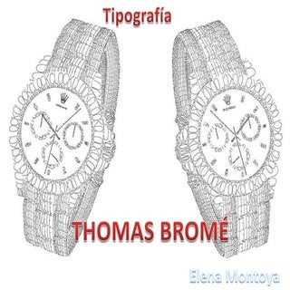 Thomas bromé tipografía