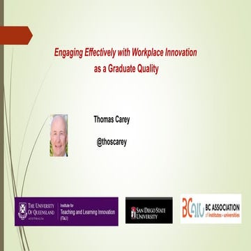 CRLI Seminar Series - Thomas Carey