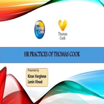 THOMAS COOK HR POLICY