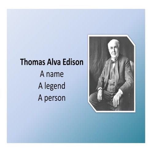 Thomas Edison