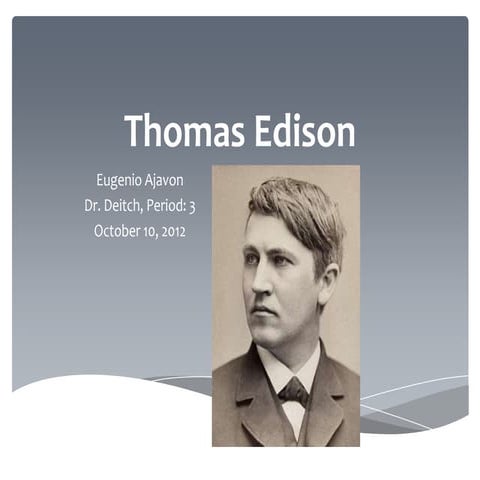 Thomas Edison 