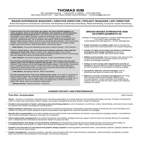 Thomas Kim CV | PDF