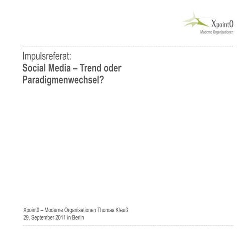 Thomas klauss xpoint0_vortrag_verband21