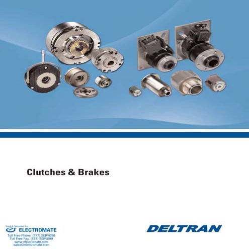 Thomson clutches brakes_catalog