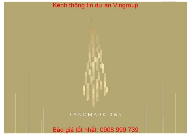 Thong tin Landmark 3 Landmark 6 Vinhomes Central Park Vingroup