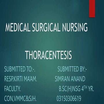 Procedure Practical - thoracentesis.pptx