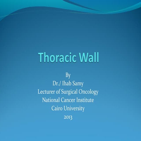 Thoracic wall