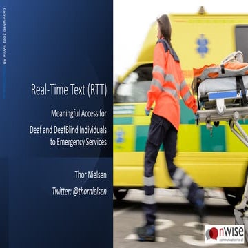 EENA 2021: How to improve accessibility for people with disabilities? (1/3)