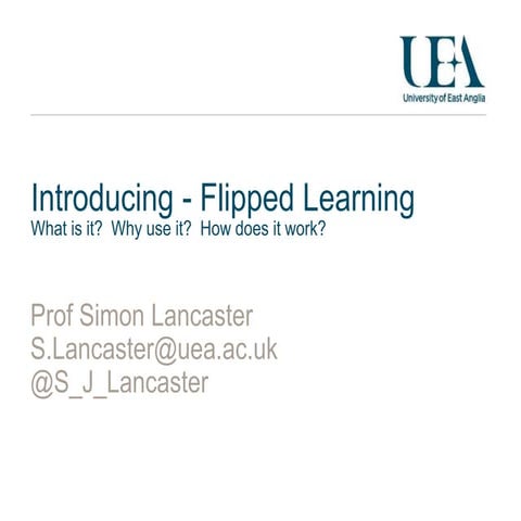 Introducing Flipped Learning